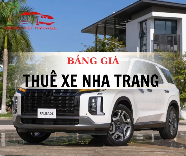 BẢNG GIÁ THUÊ XE TẠI NHA TRANG