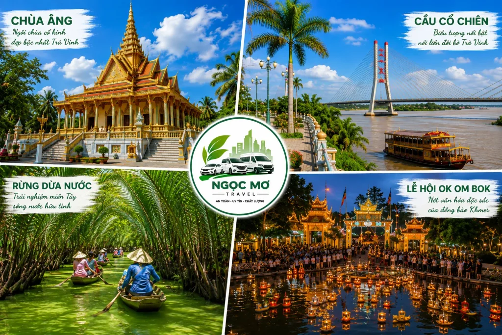 Thuê Xe Đi Trà Vinh - Thuê Xe Ngọc Mơ