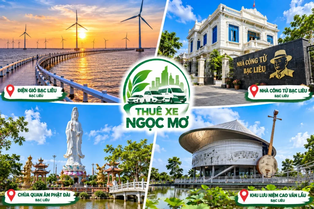 Thuê Xe Đi Bạc Liêu - Thuê Xe Ngọc Mơ